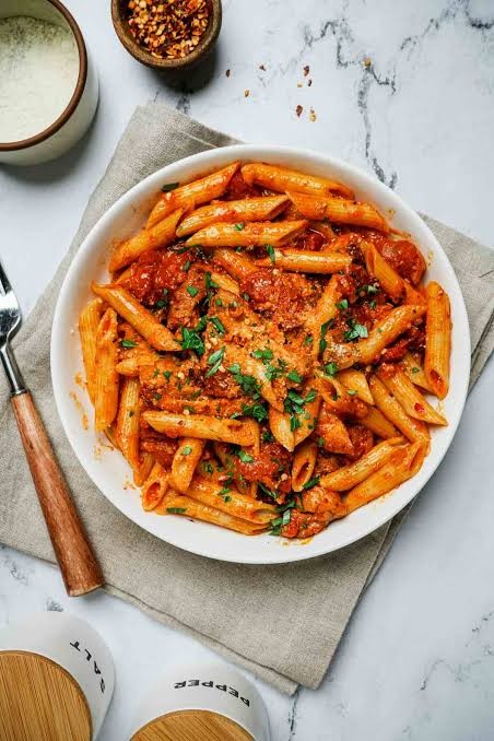 Beef Naga Pasta