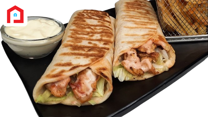 Garlic Chicken Shawarma