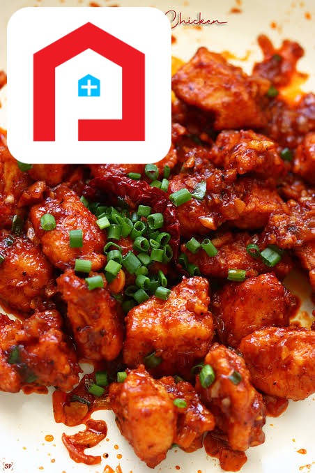 Schezwan Fried Chicken 8 Pcs